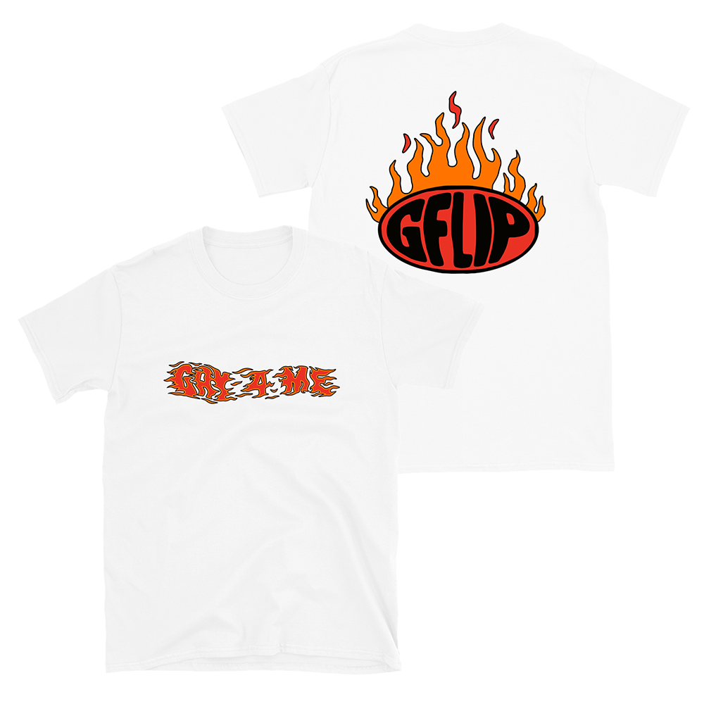 Gay 4 Me White Tee